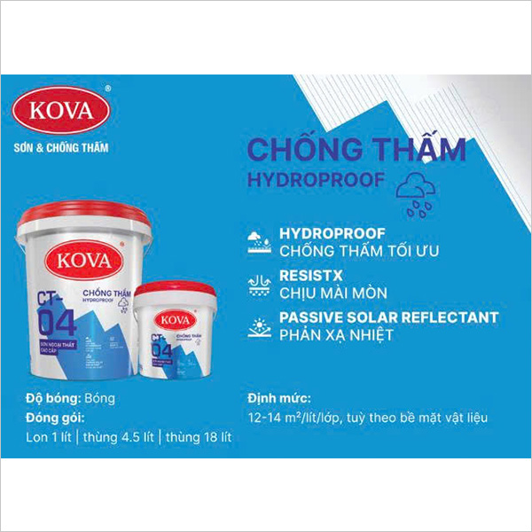 Sơn chống thấm Kova